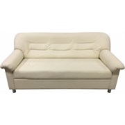 Трехместный диван Мягкий Офис кремовый