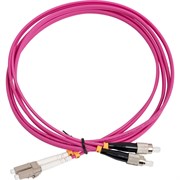 Оптический шнур Cabeus FOP-50-OM4-LC-FC-2m