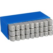 Набор латинских буквенных клейм MASUS 10658