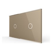 Панель для двух сенсорных выключателей LIVOLO BB-C7-C1/C1-13