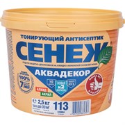 Антисептик для дерева СЕНЕЖ АКВАДЕКОР