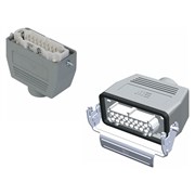 Прямоугольный промышленный разъем Mete Enerji H16E-BM-BZF