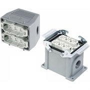 Прямоугольный промышленный разъем Mete Enerji H12HSB-A2M-D2F