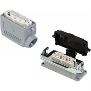 Прямоугольный промышленный разъем Mete Enerji H6HSB-AM-CCF