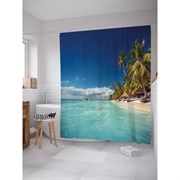 Шторка-занавеска для ванной JoyArty Время релакса