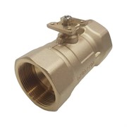 Двухходовой латунный шаровой кран TECHNO 2050B