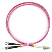 Оптический шнур Cabeus FOP-50-OM4-LC-ST-5m