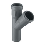 Канализационный тройник АТЛАС ПЛАСТ SPCT45032032