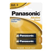 Батарейка Panasonic Alkaline LR6 AA 1.5В бл/2 щелочная