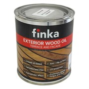 Масло для террас и фасадов Finka Exterior Wood Oil Light grey