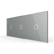 Панель для трех сенсорных выключателей LIVOLO BB-C7-C1/C1/C1-15