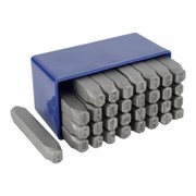 Набор стальных буквенных клейм Beril 552008