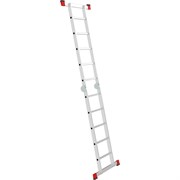 Шарнирная двухсекционная лестница НОВАЯ ВЫСОТА 3310205