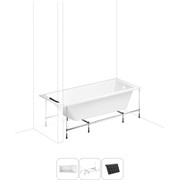 Акриловая ванна Lavinia Boho One