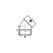 Электросварной отвод SABfuse 8024063000