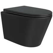 Безободковый подвесной унитаз Teymi Solli T40201MB