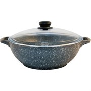 Литой казан Традиция готовить с любовью Мрамор