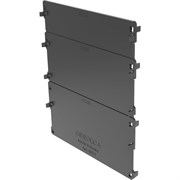 Пластиковая торцевая заглушка для лотка водоотводного Gidrolica standart