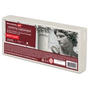 Пластилин скульптурный МЯГКИЙ БЕЛЫЙ "Секреты художника", 1 кг, BRAUBERG ART, 107496