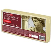 Пластилин скульптурный МЯГКИЙ ТЕЛЕСНЫЙ "Секреты художника", 1 кг, BRAUBERG ART, 107497