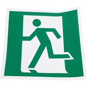 Наклейка Контур Лайн Выход здесь налево