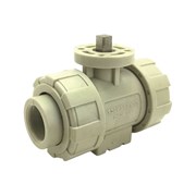 Двухходовой шаровой кран TECHNO 2020-PP