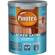 Термостойкий лак для внутренних и наружных работ Pinotex LACKER SAUNA 20