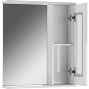 Левый/правый шкаф-зеркало Айсберг Кристалл 60