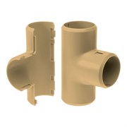 Разборный тройник Промрукав PR13.0287