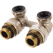 Угловой узел нижнего подключения для радиаторов Watts ECK