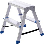 Алюминиевая двухсторонняя стремянка STAIRS ЛАЙТ