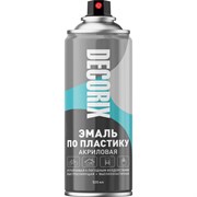 Аэрозольная эмаль по пластику Decorix 0117-01 DX