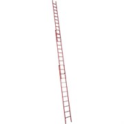 Приставная стеклопластиковая раздвижная диэлектрическая лестница Антиток ЛСПРД-9.0 Евро