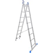 Двухсекционная алюминиевая лестница LadderBel LS208