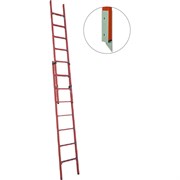 Стеклопластиковая приставная диэлектрическая раздвижная лестница Антиток ЛСПРД-4.0 Евро МГ