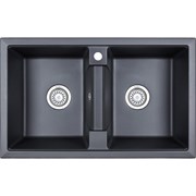 Кварцевая кухонная мойка GRANULA GR-8101