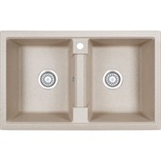 Кварцевая кухонная мойка GRANULA GR-8101