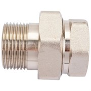 Резьбовой латунный прямой сгон американка DOUBLE-LIN LL6035 (3/4")