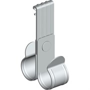 Вертикальный балочный зажим УМС 1-5 мм под трубу, двойной, 20 мм