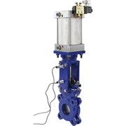 Шиберная задвижка DN.ru WCB-SS304-EPDM-2W-DA