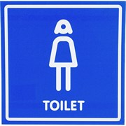 Табличка Контур Лайн Туалет женский