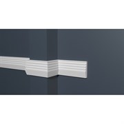 Ударопрочный влагостойкий стеновой молдинг под покраску Decor-Dizayn DD619