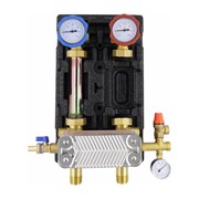 Насосная группа ROMMER RDG-1038-282501 28 пластин, без насоса в теплоизоляции