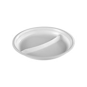 Одноразовая пластиковая тарелка Комус Стандарт