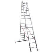 Индустриальная алюминиевая двухсекционная лестница НОВАЯ ВЫСОТА 5220218