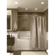 Занавеска для ванной комнаты MY SPACE CAPITAL beige 180x180 Polyester