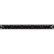 Коммутационная коммутационная панель NIKOMAX NMC-RP50UC3-1U-BK