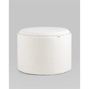 Пуф Стул Груп Хюгге L, с ящиком, рогожка белая 19B260LLP
