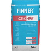 Цементная армированная базовая шпатлевка Dauer finner exter