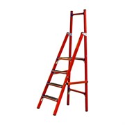 Стеклопластиковая диэлектрическая стремянка Диэлектрик СВД-1,5 ЕТ Евро